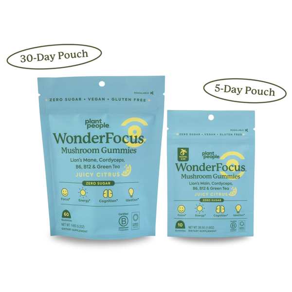 Grab-n-Go Size: WonderFocus Mushroom Gummies