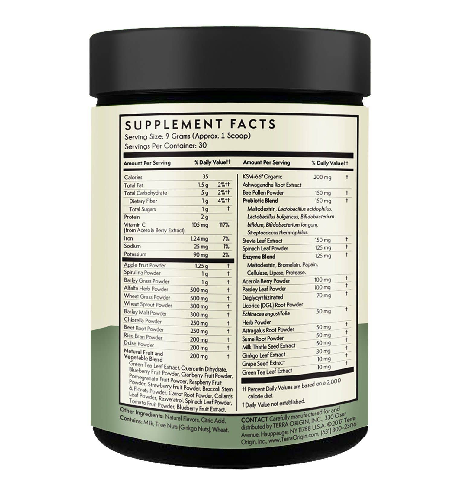 Greens Superfoods Powder: Mint