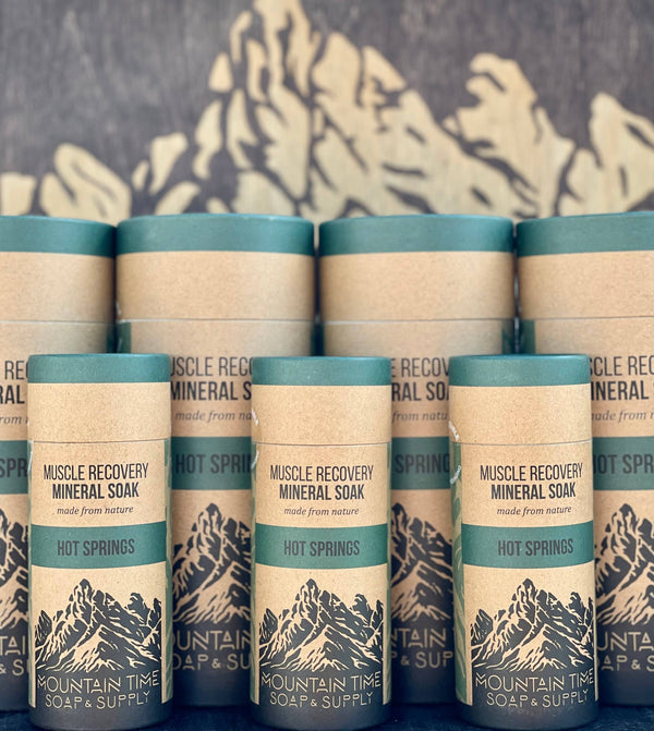 Muscle Recovery Mineral Soak - Small 6 oz.: Forest Floor