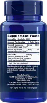 Life Extension | Vitamin C 24-Hour Liposomal Hydrogel™ Formula