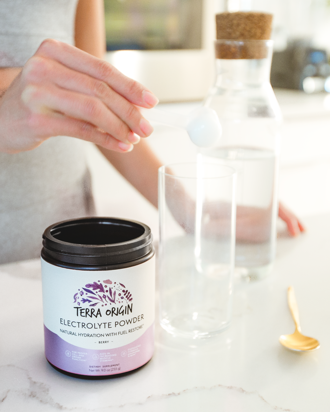 Electrolyte Powder Natural Hydration with Fuel Restore: Berry