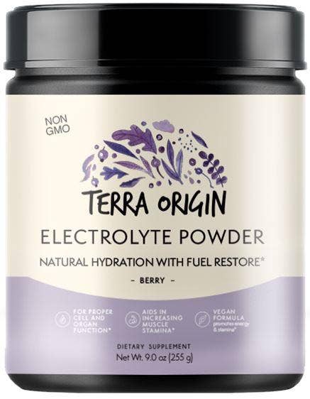 Electrolyte Powder Natural Hydration with Fuel Restore: Berry