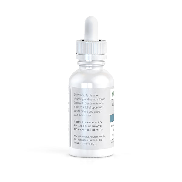 NUYU Anti-Aging Serum - Botanical - 30ml | CBD: 200mg | CBG: 10mg
