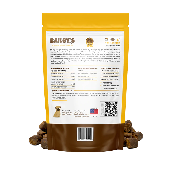 Calming CBD Yummies! +Extra Strength - 30 Count -180MG CBD per bag