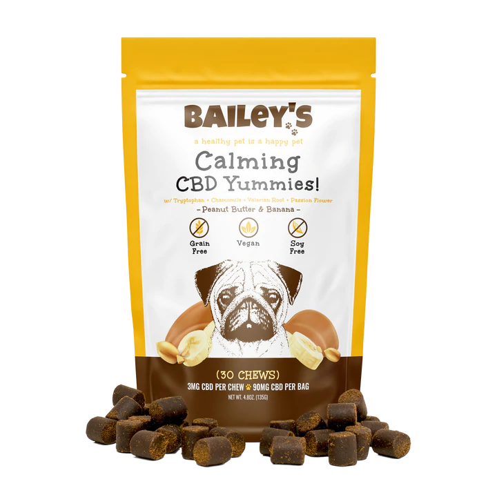 Calming CBD Yummies! 30 Count - 90MG CBD per Bag