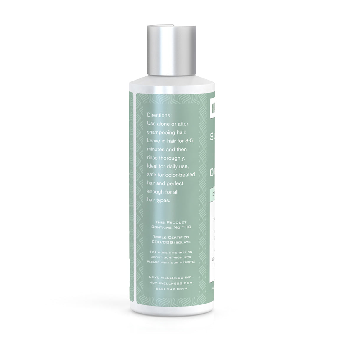 NUYU Silk Smooth YU Conditioner - Springtime Spice - 8oz | CBD: 250mg | CBG: 10mg