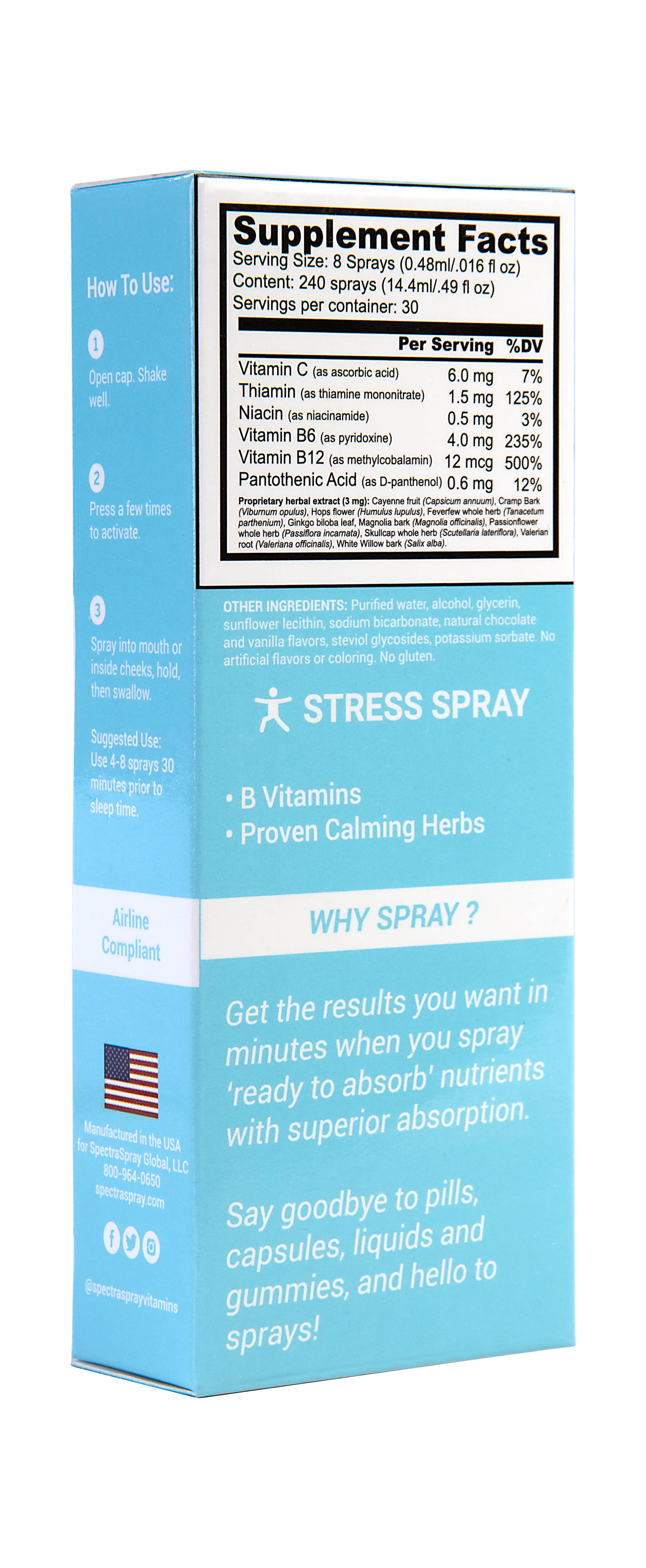 SpectraSpray - Sleep Spray | Stress Spray