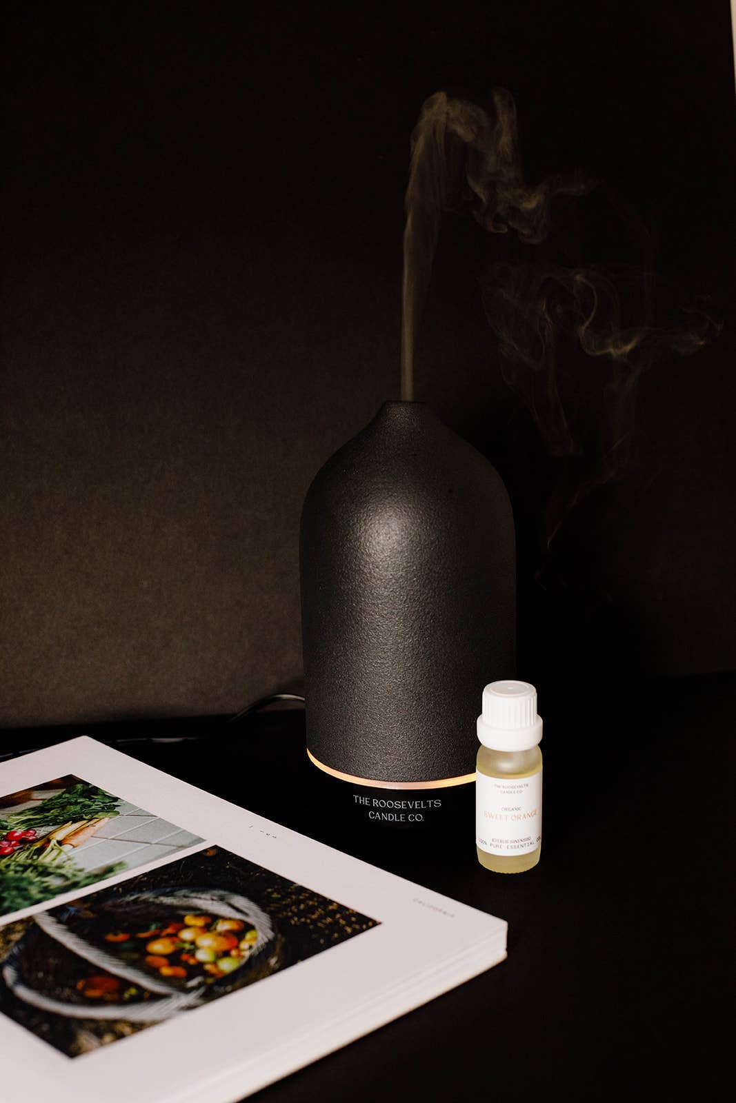 Ceramic Stone Aromatic Diffuser: Sage Green