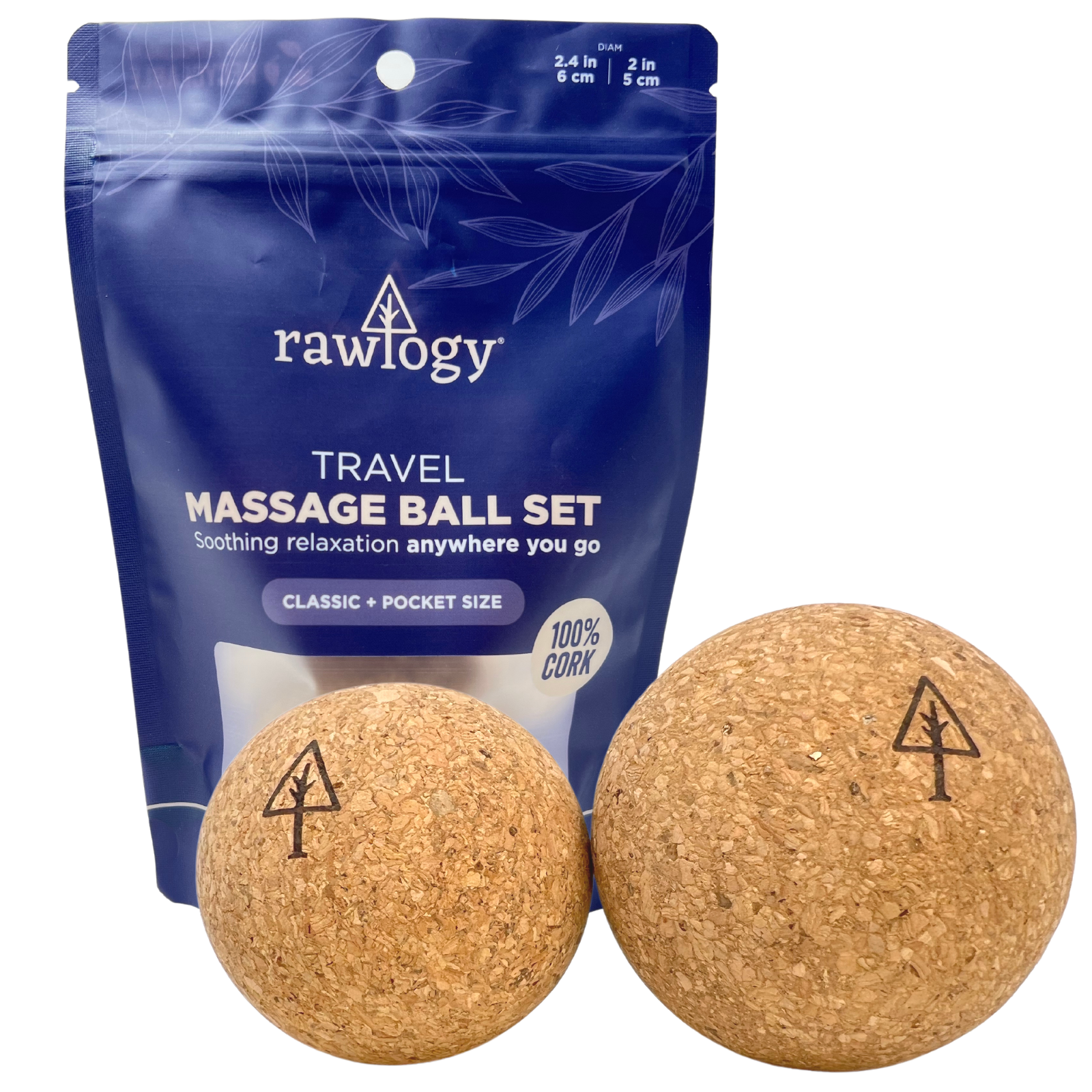 Rawlogy® Cork Massage Ball: Classic (2.5