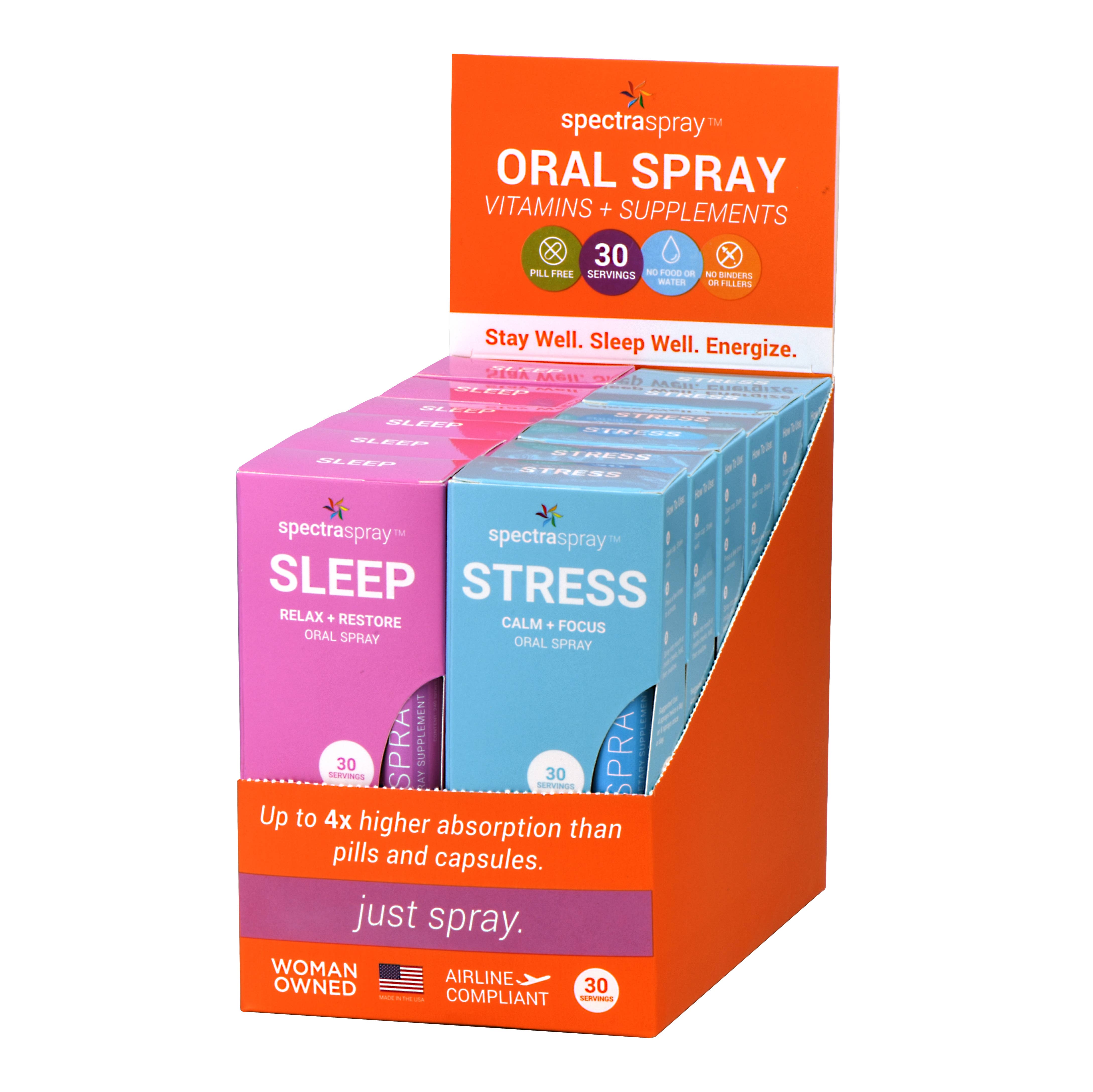 SpectraSpray - Sleep Spray | Stress Spray