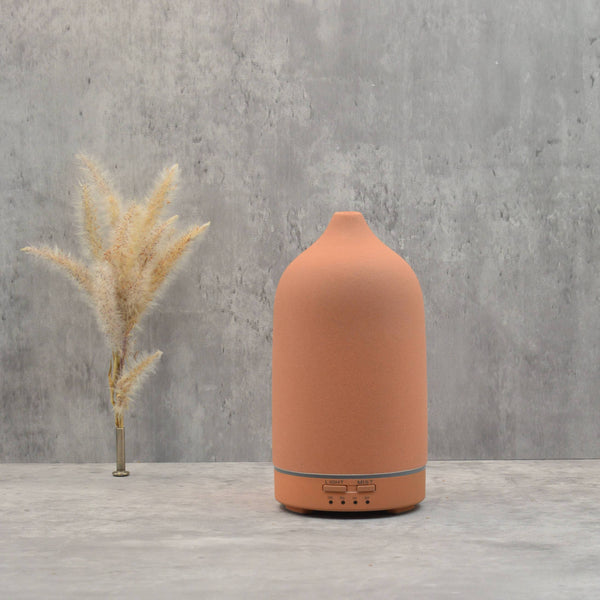 Ceramic Stone Aromatic Diffuser: Sage Green